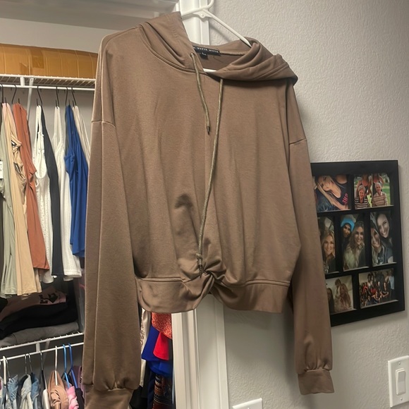 Women’s large cropped hoodie - Picture 1 of 1